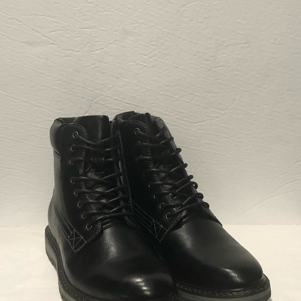 Jaxson boot Chelsea black side zipper round toe